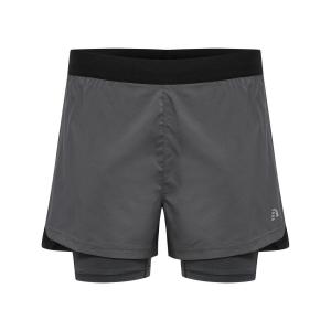 Женские шорты для бега 2-в-1 Шорты женские NEWLINE, магнит серый