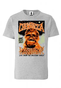 Футболка Logoshirt Star Wars Chewbacca Back To Kashyyyk, цвет grau-meliert