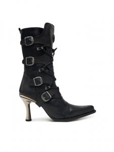 Ботильоны M-9373-S2 New Rock, черный