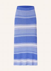 Юбка вязаная с блестящей пряжей Darling Harbour, голубой