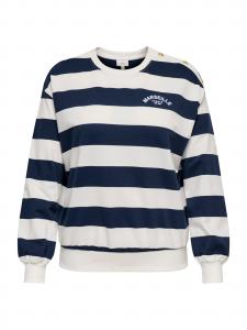 ONLY Carmakoma Свитшот 'CARISLA' в белом цвете