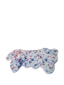 Поднос с мраморным эффектом Space Available, белый