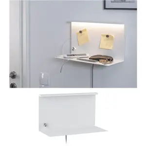 Светодиодный настенный светильник Jarina LED-модуль теплый белый, регулируемая яркость Paulmann, белый