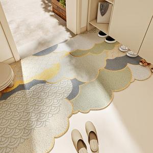 Dajiang Ковер 120х200 см из ПВХ, для прихожей, устойчивый и нескользящий, Yujing Horizontal Version