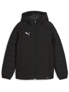 Тренировочная куртка "TeamADDITIONS Hooded Padded Jacket Jr" черного цвета Puma