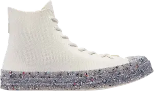 Кроссовки Converse Renew Chuck 70 Knit High Egret, кремовый