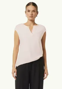 Футболка с принтом Comma, Perlmuttrosa