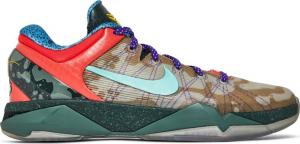 Лимитированные кроссовки Nike Zoom Kobe 7 System 'What The Kobe', многоцветный
