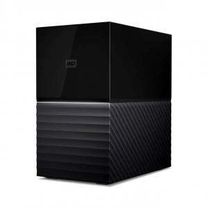 Сетевое хранилище Western Digital My Book Duo 20 ТБ (2 x 10 ТБ), WDBFBE0200JBK, RAID 0/1, JBOD, черный