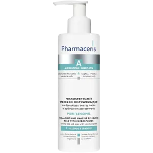Pharmaceris A Puri-Sensimil очищающее молочко с микросферами для снятия макияжа с лица и глаз, 190 мл
