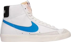 Кроссовки Nike Blazer Mid '77 Vintage 'White Light Photo Blue', белый