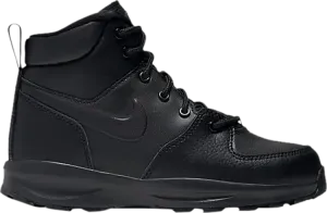 Ботинки Nike Manoa PS 'Triple Black', черный