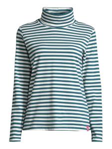 Salzhaut Лонгслив 'NÖßEN' в синем и бежевом цвете