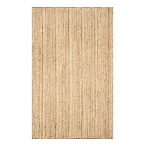 Ковер Rigo из цельного джута Nuloom, бежевый, 244x244 см, круглый