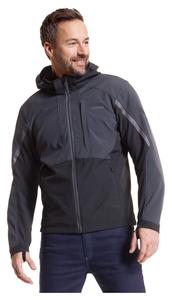 Мотоциклетная куртка из софтшелла VUJ-6 Vanucci, черный/серый