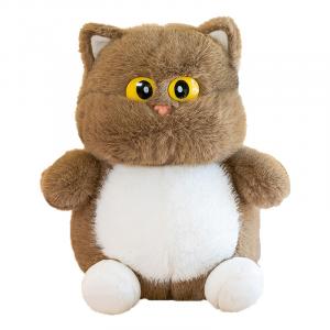 WELTSTON Copper Bell Cat, Gray, Brown плюшевая кукла высота 24cm/38cm/48cm