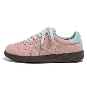 Feiyue Скользостойкие износостойкие низкие кроссовки для скейтбординга Women's Pink Blue