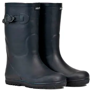 Ботинки Aigle Woody-Pop Fur 2 rain, синий