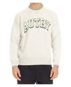 Серый свитер с контрастной отделкой Autry, серый