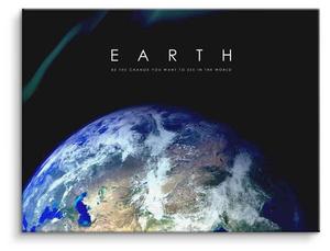 Картина на холсте ArtMind Be the change, многоцветный