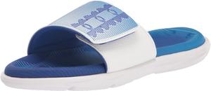 Сандалии-слайды Under Armour Unisex-Adult Core Remix Floral, Royal Blue (400)/White