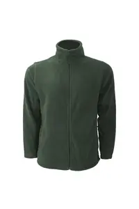 Флисовая куртка для улицы с полной молнией Russell, зеленый