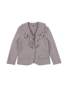 Блейзер для девочек Europeanculture, серый