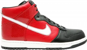 Лимитированные кроссовки Nike Dunk High Supreme, красный