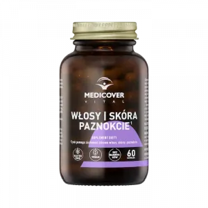 Medicover Vital Włosy, Skóra, Paznokcie биологически активная добавка, 60 капсул/1 упаковка