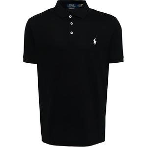 Свободная поло Slim Fit Polo Ralph Lauren, черный