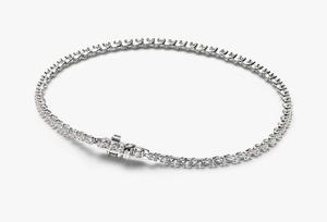 Браслет Pandora Era Lab-grown Diamond Tennis, белое золото