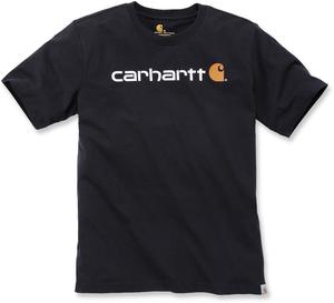Футболка Carhartt EMEA Core Logo Workwear Short Sleeve T-Shirt, черный