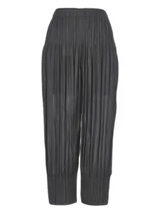 Плиссированные брюки Pleats Please Issey Miyake, серый