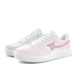 XTEP Кроссовки Air Force One с антискользящим покрытием, износостойкие, низкие, унисекс, розовые, фиолетовые, разные цвета