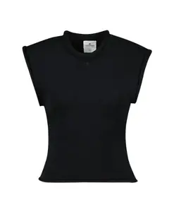 Черная хлопковая майка Courrã¨Ges, черный