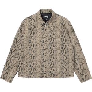 Stussy Гаражная куртка из габардина, Brown