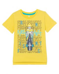 Футболка с коротким рукавом Cherubino, желтый