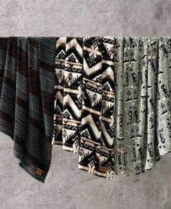 Ультрамягкий плюшевый флисовый плед, 60 x 50 дюймов Wrangler, Jess Brown