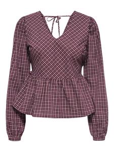 Блузка 'JDYVilda' в цвете Wine Red