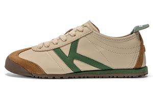 Старые Порт Времени Противоскользящие Износостойкие Низкие Кроссовки для Скейтбординга Женские Хаки Серый Каппа, Хаки Серый/Длинный Бирюзовый