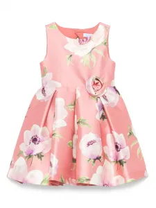 Платье с цветочным принтом Abel & Lula, розовый