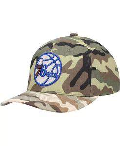 Мужская камуфляжная кепка Philadelphia 76Ers Woodland Desert Snapback Mitchell & Ness
