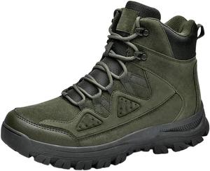 Мужские дышащие водонепроницаемые альпинистские ботинки, ботинки с высокой голенью, плюс мотоциклетные походные ботинки Generic, 703-en8