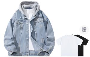 Джинсовая куртка Unisex A.X.S.K, синий