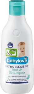 Детская ванночка 2 в 1 и усилитель Шампунь ультрачувствительный 250 мл babylove