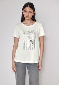 Футболка с принтом Street One Studio, кремовый