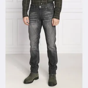 Джинсы узкого кроя j06 Emporio Armani, черный
