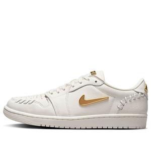 Кроссовки 1 low method of make 'sail metallic gold' Air Jordan, мультиколор