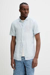 Льняная рубашка Superdry, синий