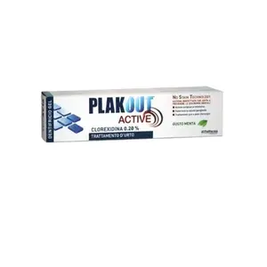 Зубная паста Plakout Active с гелем, мятный вкус, 75 мл Polifarma Benessere